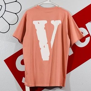 Pink VLONE Logo T-Shirt Size XL